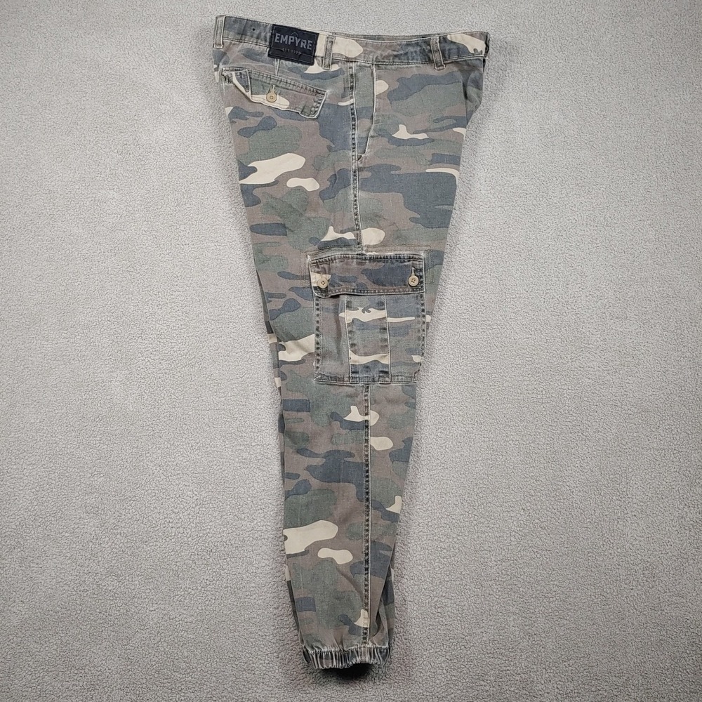 Empyre Camo Cargo Pants Joggers - Mens 35x27 - Streetwear Utility Tactical - Picture 7 of 16